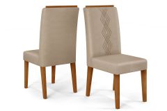 Freijó/Suede Kraft Bege
