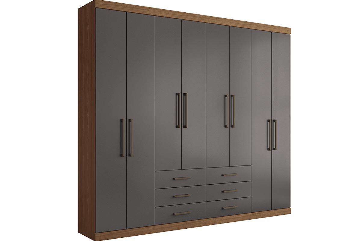 Guarda Roupa Casal 8 Portas Master S. Andirá Guarda Roupa Casal 8 Portas Master S. Andirá
