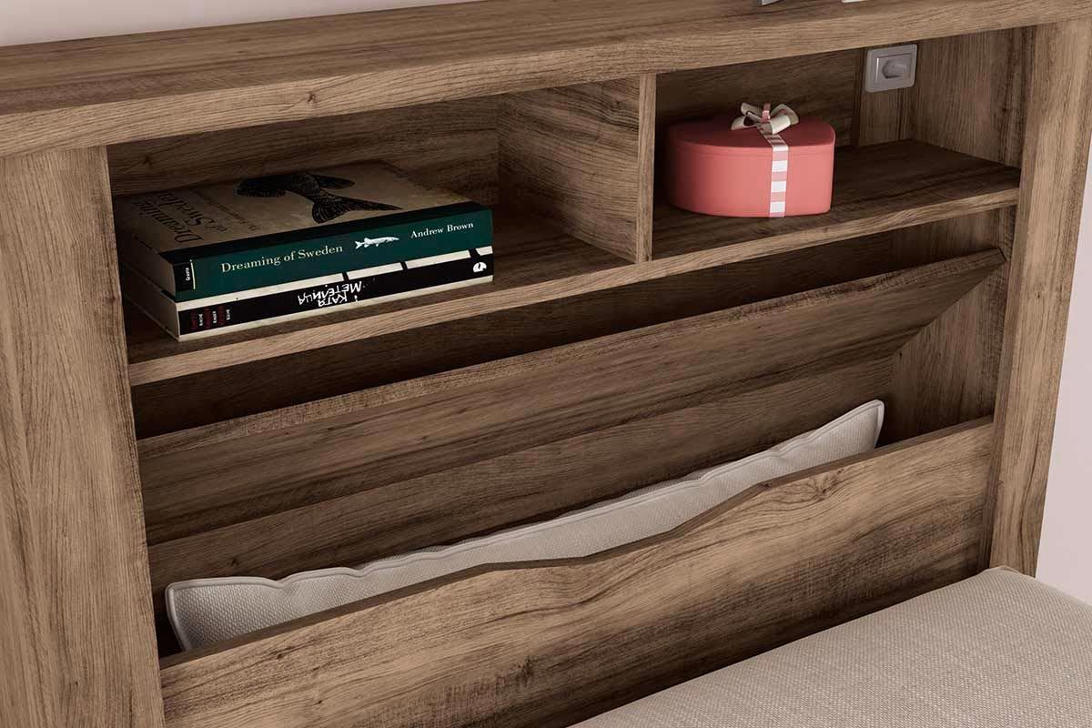 Cama Solteiro Invicta c/Baú S. Andirá Cama Solteiro Invicta c/Baú S. Andirá