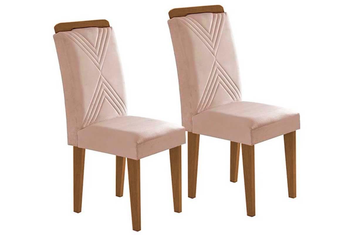 Cadeira Jantar Amsterdã Kit 2Un Rufato