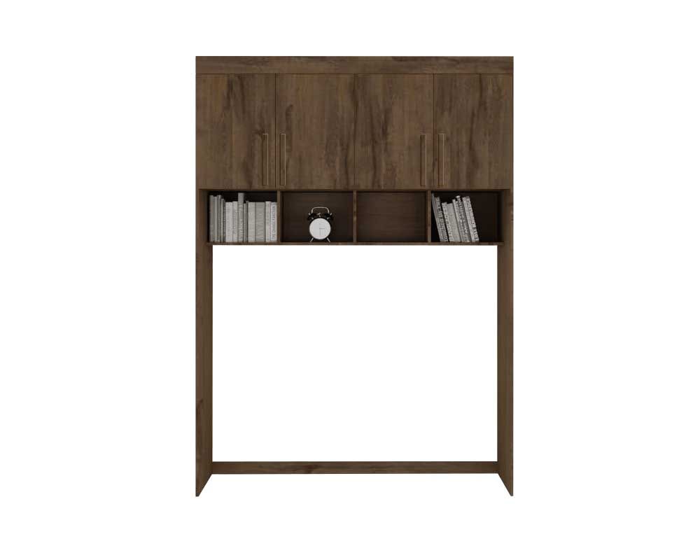 Modulado de Quarto Armário Ponte Aéreo Casal Luna c/4 Portas Bianchi
