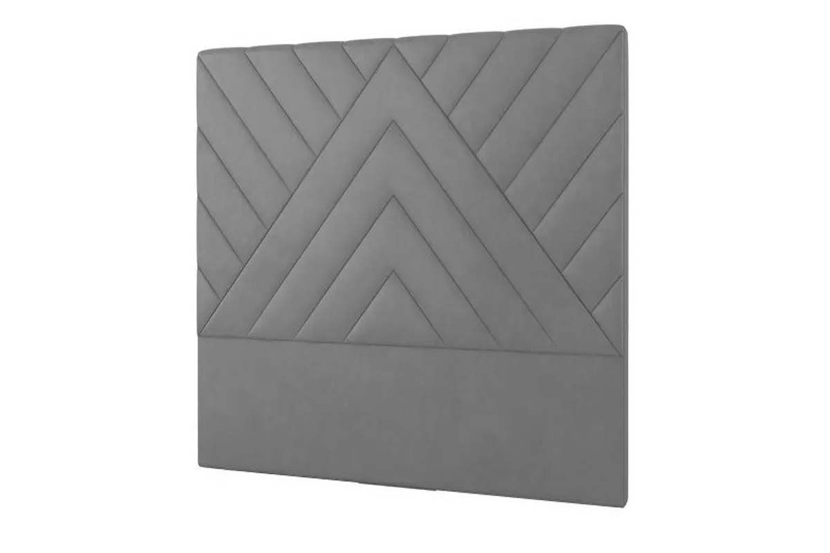 Cabeceira Box Estofada Simbal SkySolteiro - Suede Chumbo Cabeceira Box Estofada Simbal SkySolteiro - Suede Chumbo
