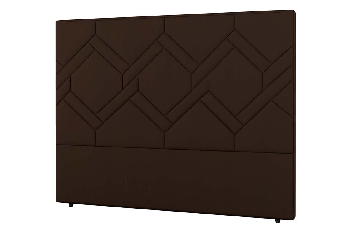Cabeceira Box Estofada Simbal LimaCasal - Suede Cacau Cabeceira Box Estofada Simbal LimaCasal - Suede Cacau