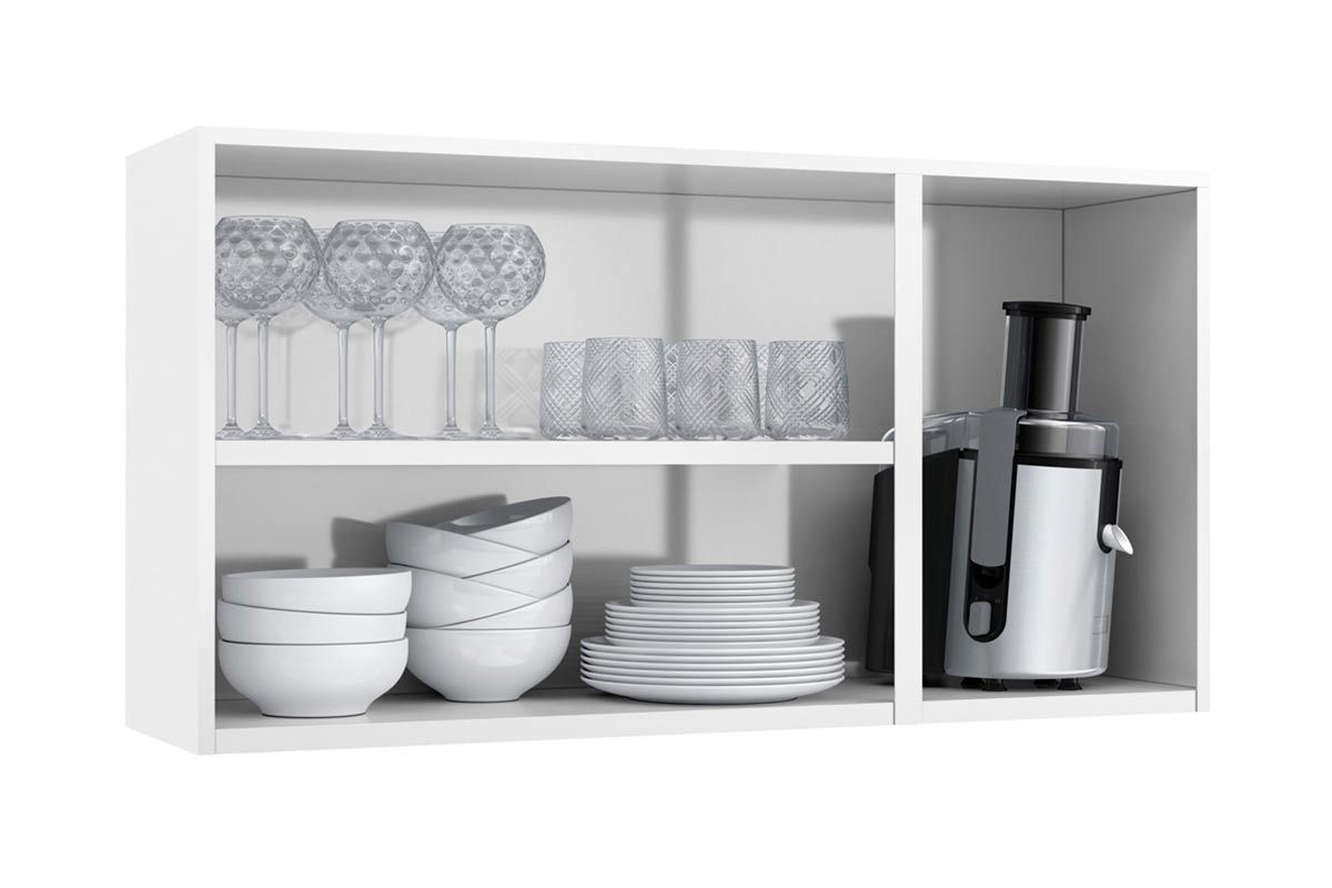 Armário Aéreo Cozinha Telasul Diamante Aço c/3 Portas c/Vidro 105cm Armário Aéreo Cozinha Telasul Diamante Aço c/3 Portas c/Vidro 105cm