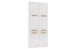 Paneleiro Cozinha Telasul Diamante Aço c/6 Portas 70cm