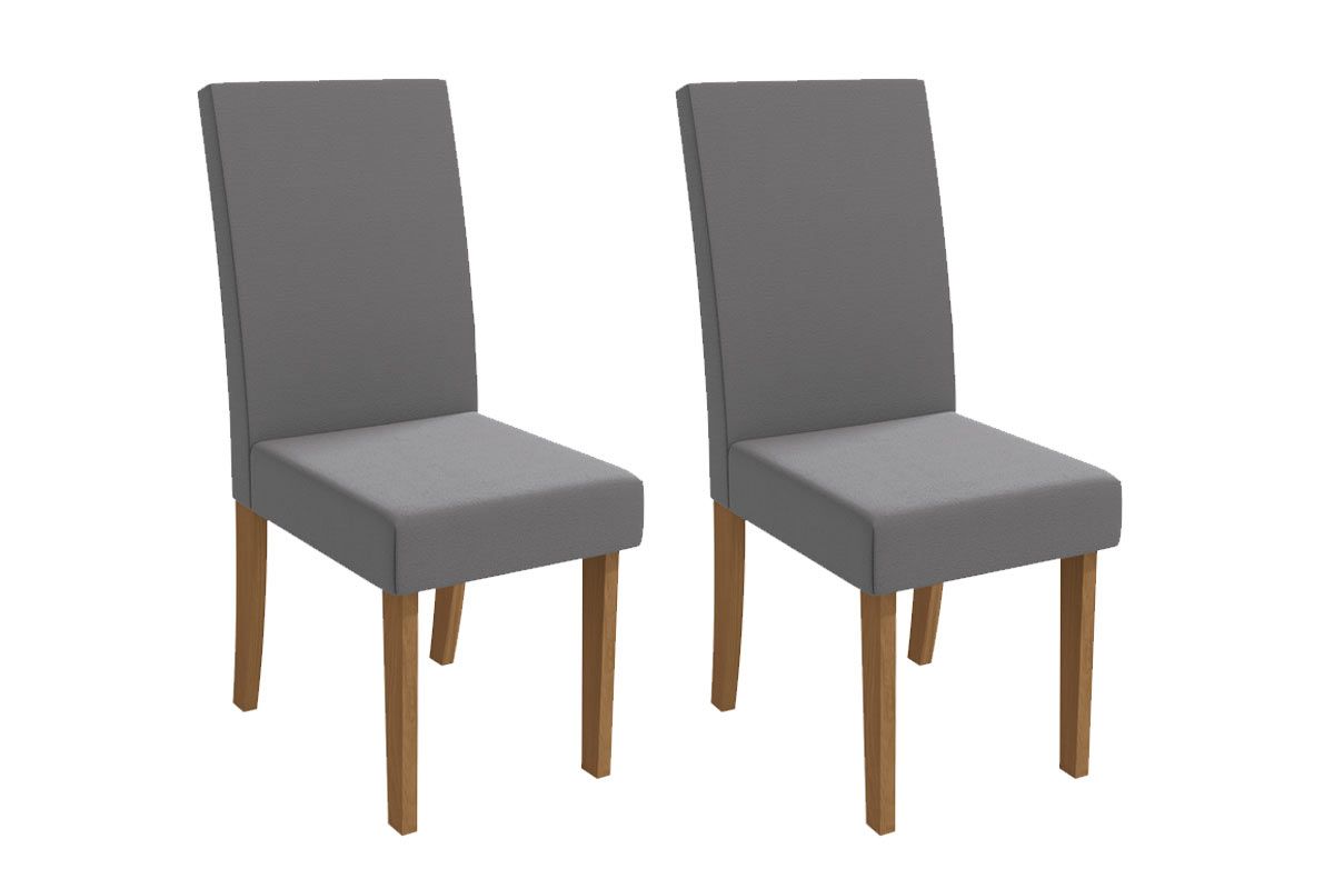 Cadeira Jantar Dália 2CAD131 Madeirado Kit 2 Un Kappesberg