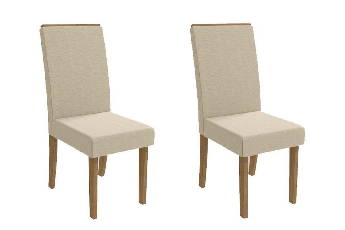 Cadeira Jantar Íris 2CAD142 Madeirado Kit 2 Un Kappesberg Cadeira Jantar Íris 2CAD142 Madeirado Kit 2 Un Kappesberg