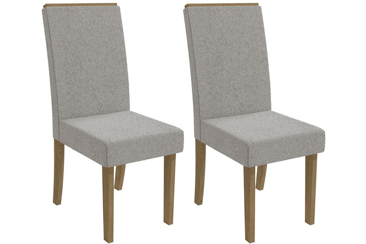 Cadeira Jantar Íris 2CAD142 Madeirado Kit 2 Un Kappesberg Cadeira Jantar Íris 2CAD142 Madeirado Kit 2 Un Kappesberg