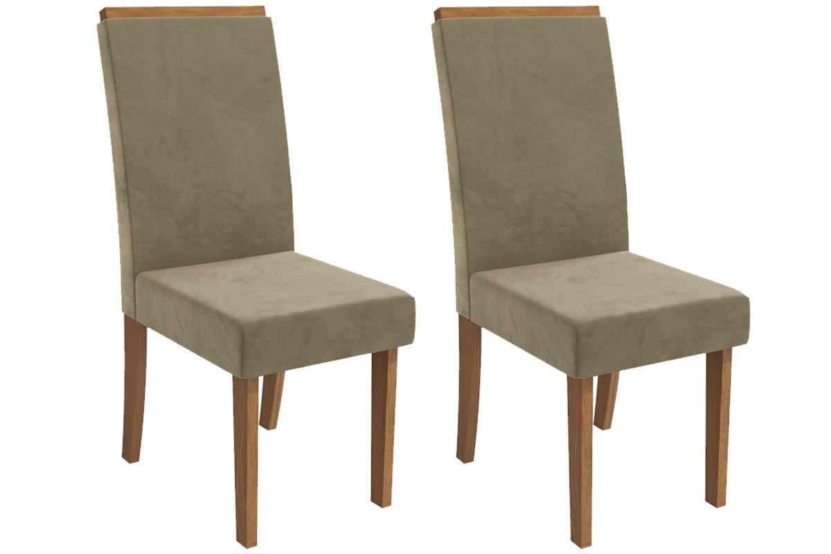 Cadeira Jantar Íris 2CAD142 Madeirado Kit 2 Un Kappesberg Cadeira Jantar Íris 2CAD142 Madeirado Kit 2 Un Kappesberg