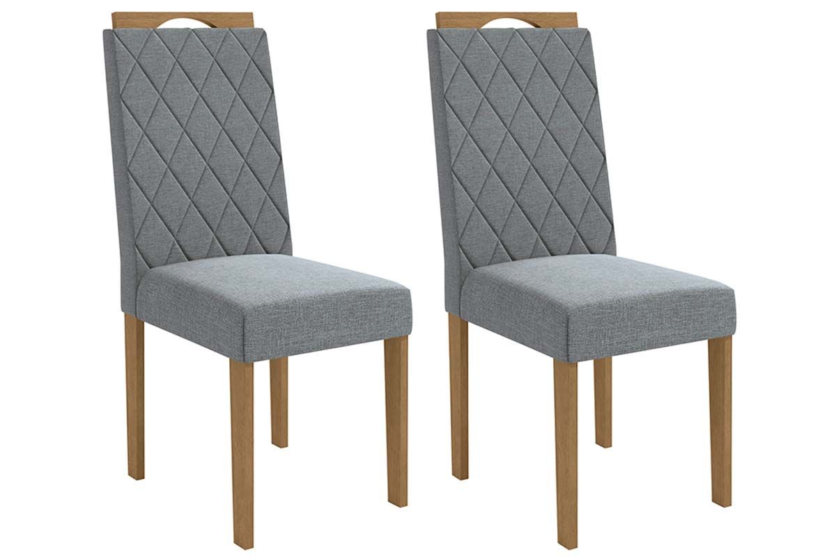 Cadeira Jantar Camélia Kit 2 Un Kappesberg