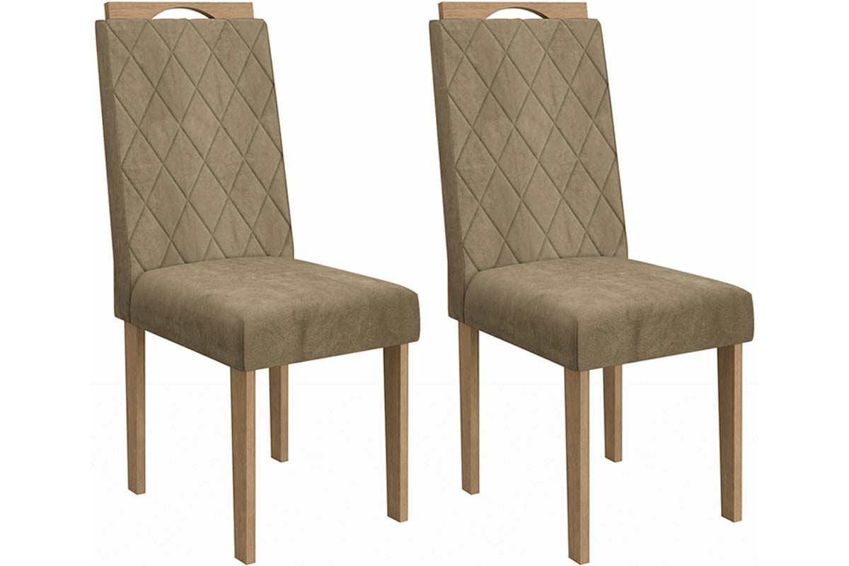 Cadeira Jantar Camélia 2CAD153 Madeirado Kit 2 Un Kappesberg Cadeira Jantar Camélia 2CAD153 Madeirado Kit 2 Un Kappesberg