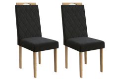 Carvalho/Suede Preto