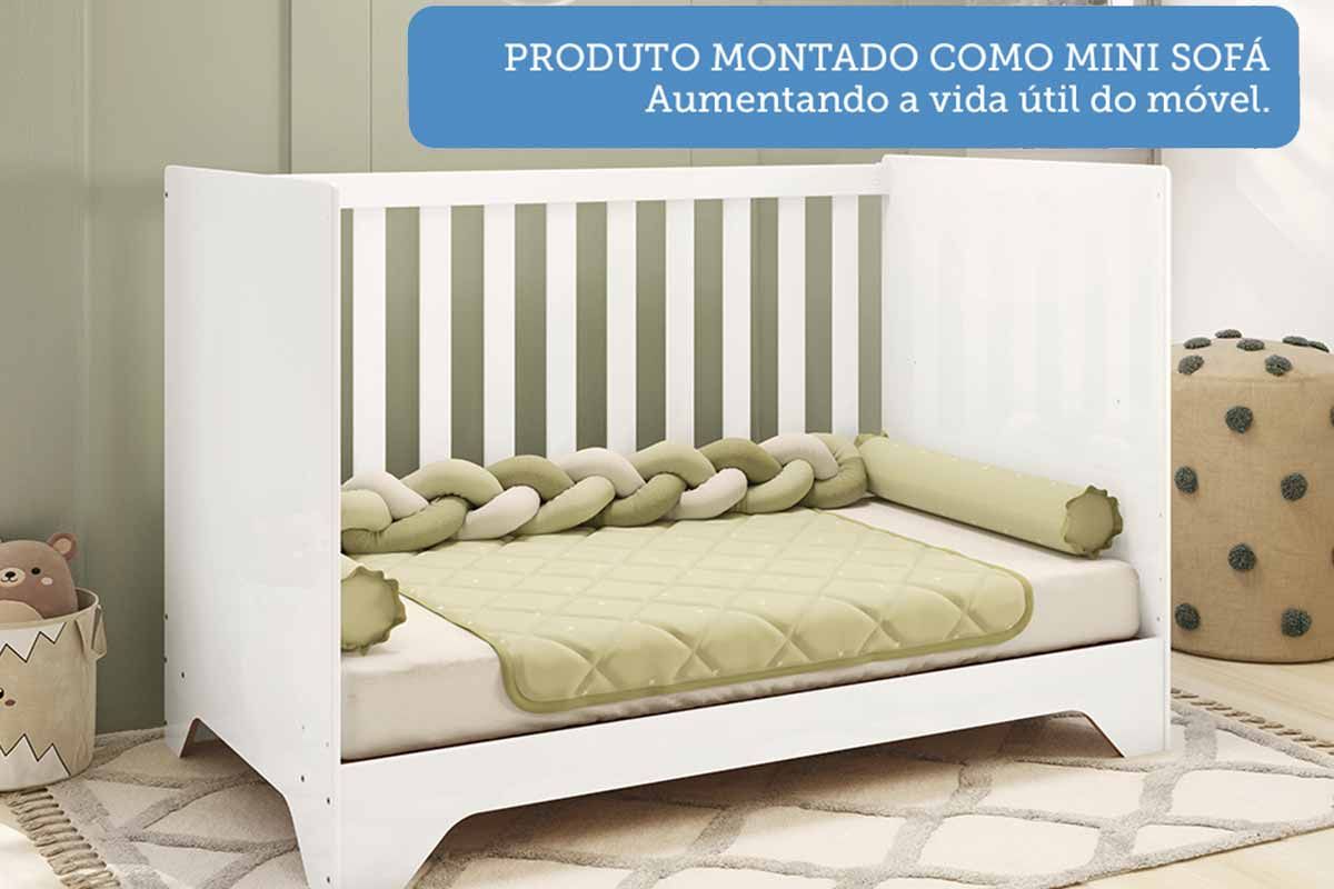 Berço Infantil Popy Retrô 3 em 1 Peroba Berço Infantil Popy Retrô 3 em 1 Peroba
