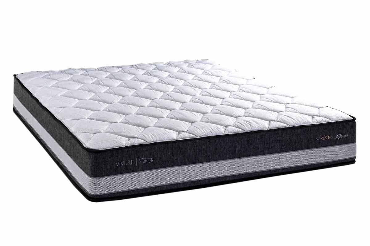 Colchão Molas Maxspring  C1625 Pillow Top  - HervalColchão King Size - 1,93x2,03x0,27 - Sem Cama Box