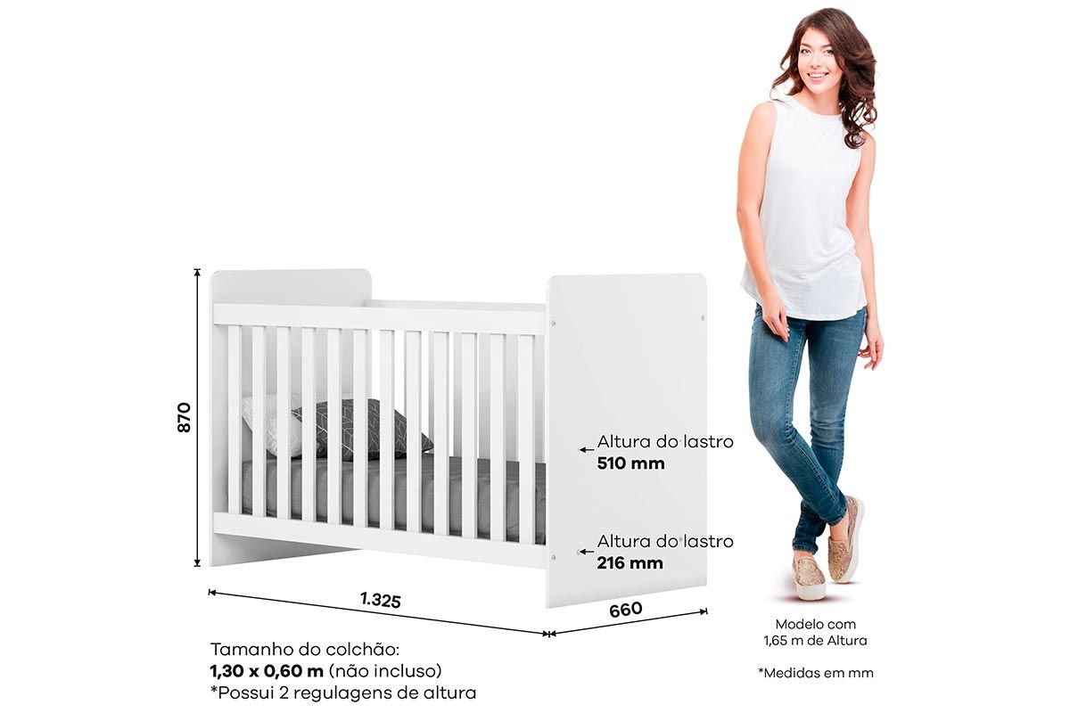 Berço Infantil Labirinto Henn
