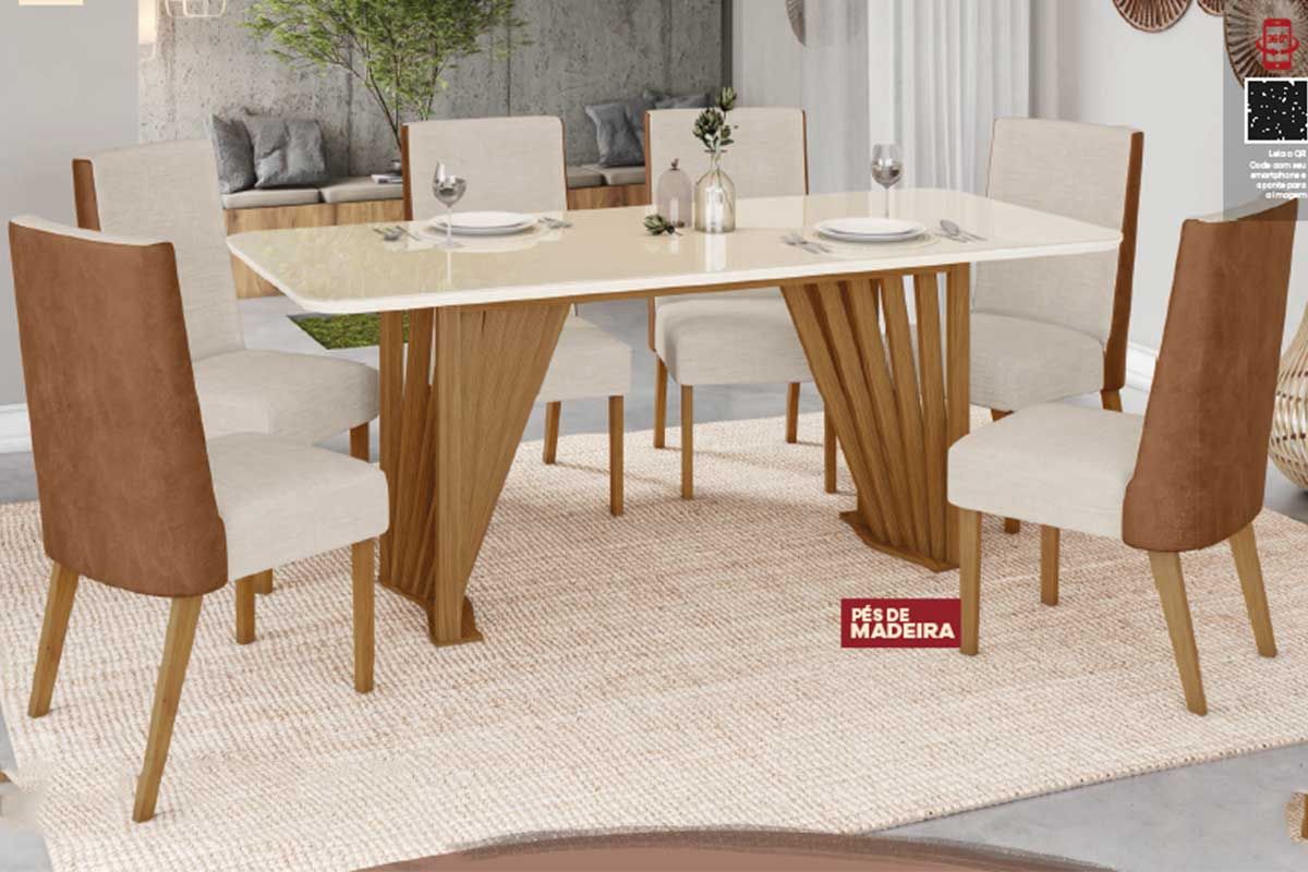 Cadeira Jantar Anne Kit 2Un Henn