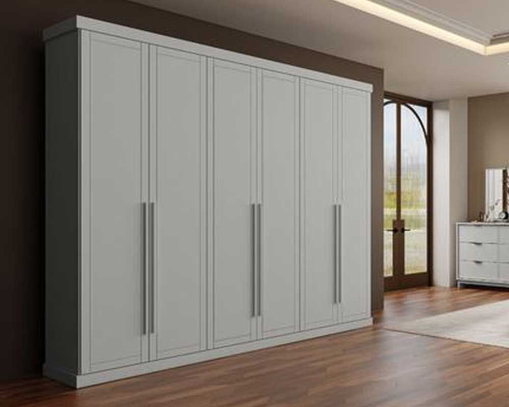 Guarda Roupa Casal 6 Portas e 6 Gavetas Capri 1159 Carraro