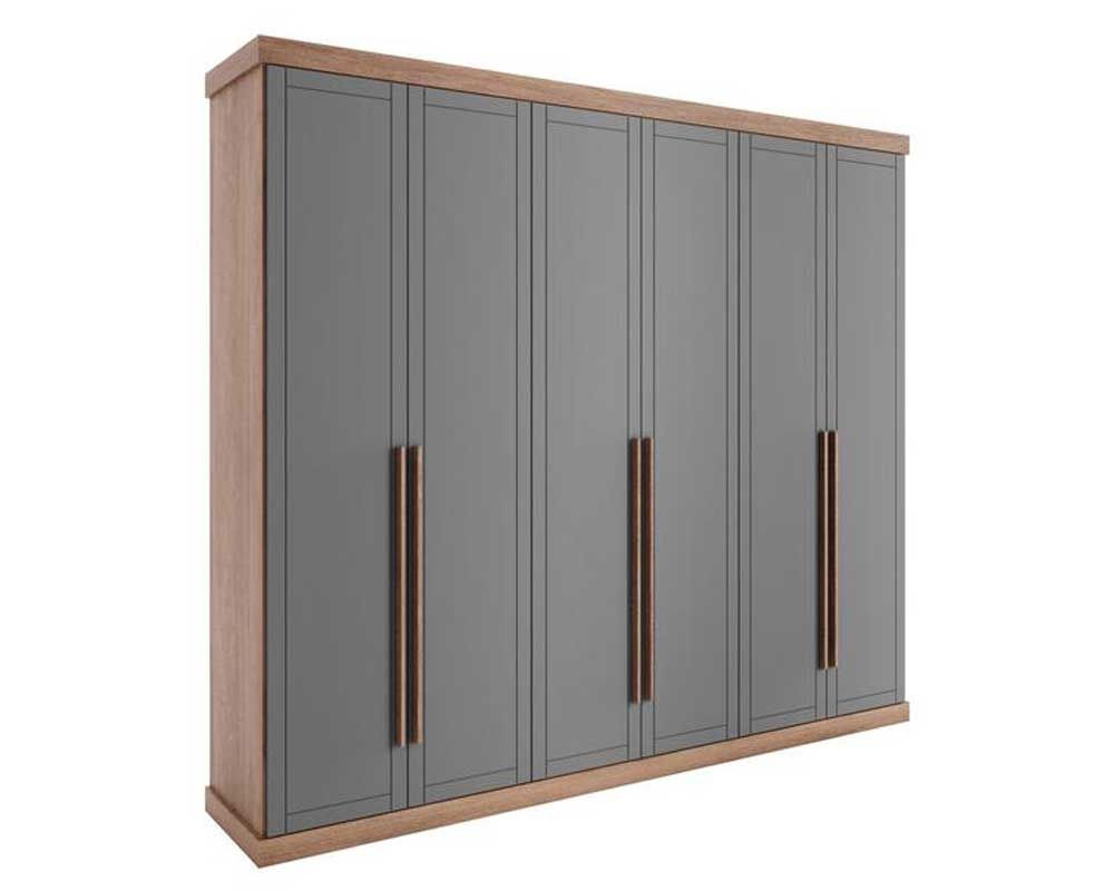Guarda Roupa Casal 6 Portas e 6 Gavetas Capri 1159 Carraro
