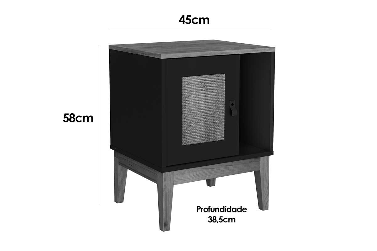 Mesa Lateral p/ Sala MB 1004 c/1 Porta e 1 Nicho Movelbento Mesa Lateral p/ Sala MB 1004 c/1 Porta e 1 Nicho Movelbento