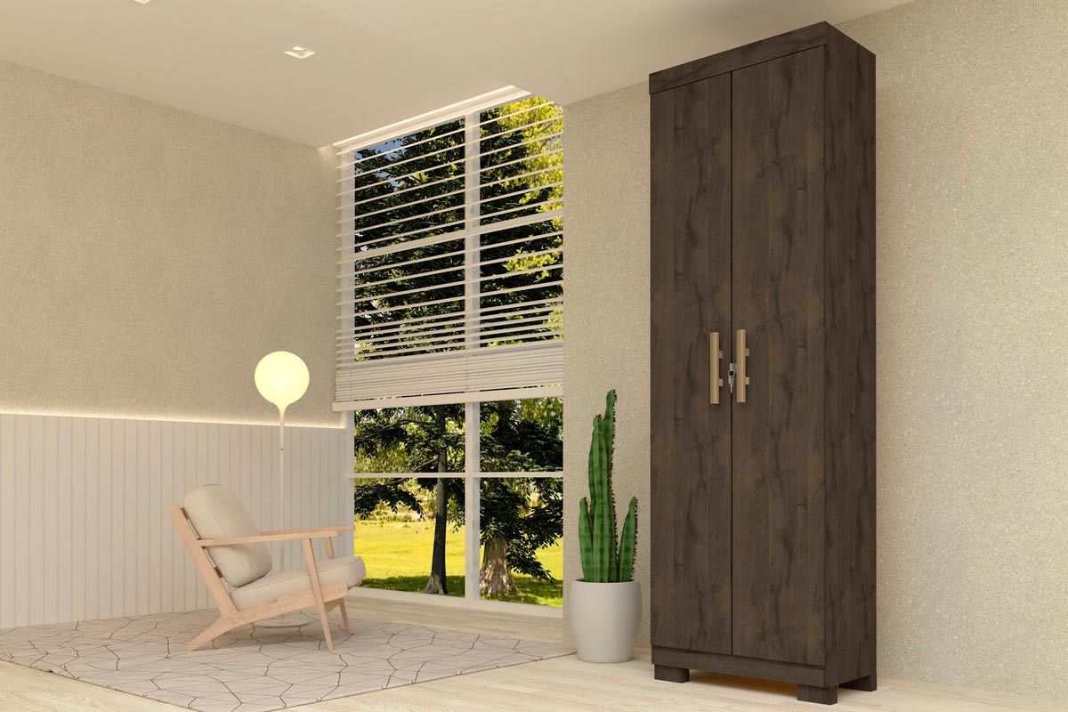 Armário Multiuso Lavanderia Iris c/2 Portas c/Chave ACP