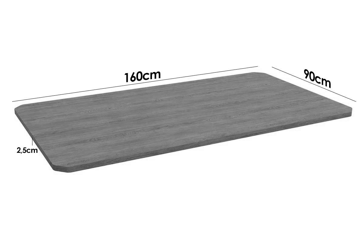 Tampo Mesa Madeirado F160 Crome 160cm Kappesberg Tampo Mesa Madeirado F160 Crome 160cm Kappesberg