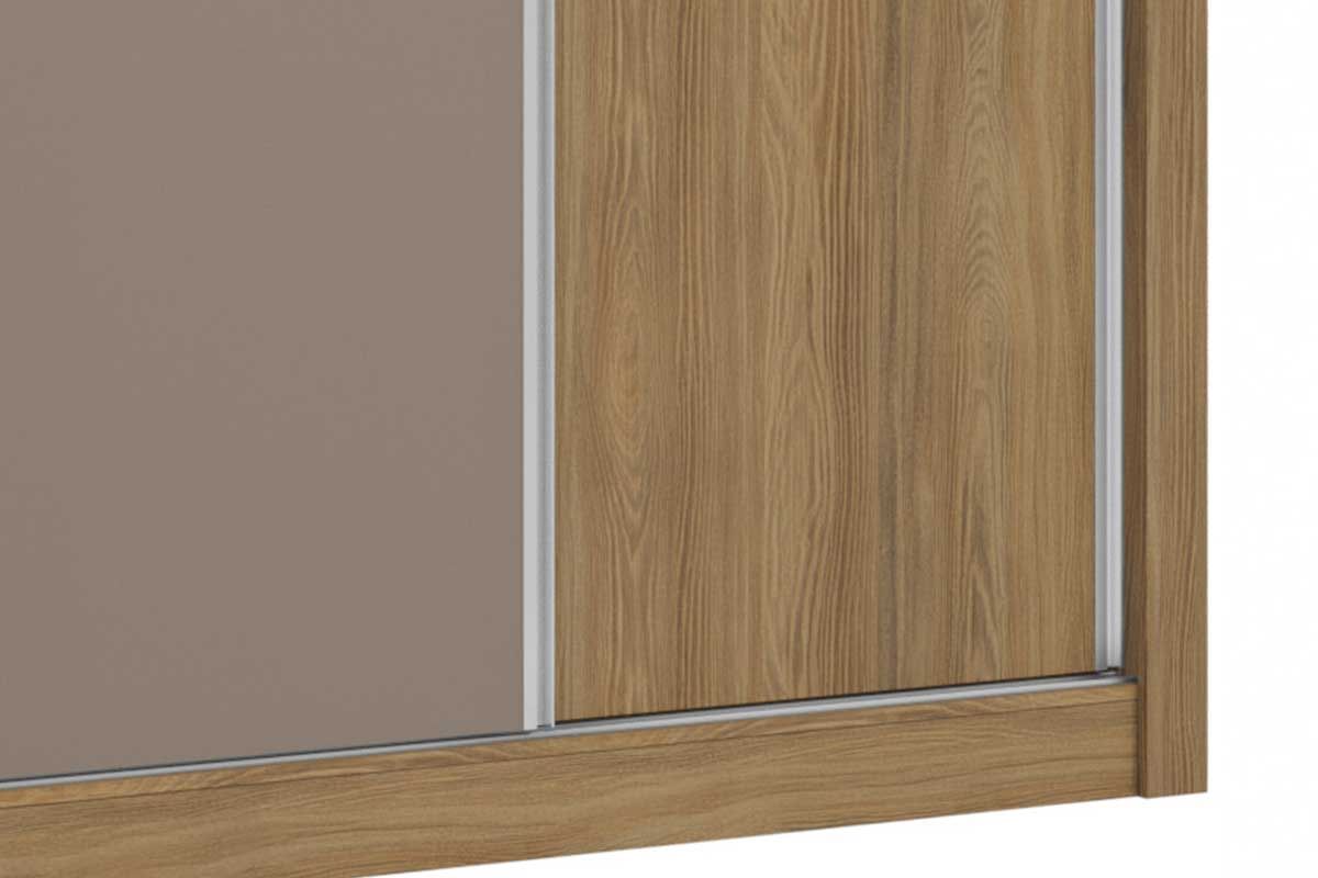 Guarda Roupa Casal 3 Portas de Correr e 2 Gavetas M570 Kappesberg