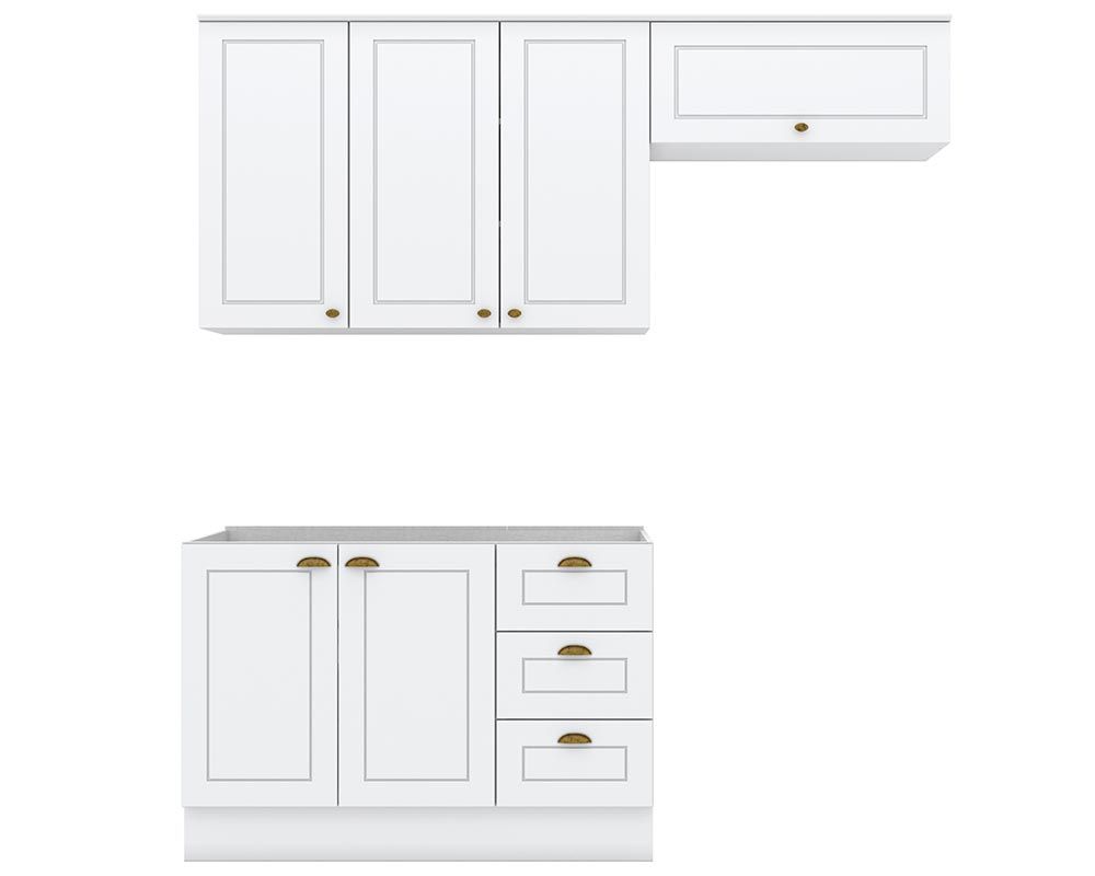 Cozinha Completa Henn 3 Peças Americana s/Pia CZ136