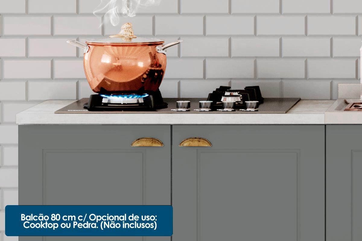 Cozinha Completa Henn 3 Peças Americana CZ138