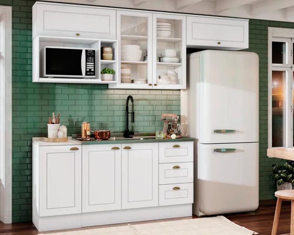 Cozinha Completa Henn 7 Peças Americana s/Pia CZ141