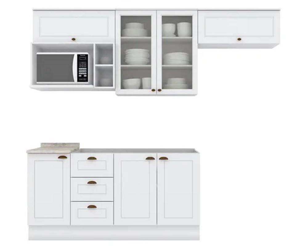 Cozinha Completa Henn 7 Peças Americana s/Pia CZ141