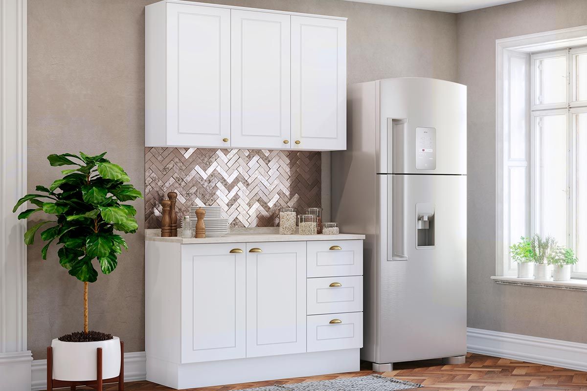 Cozinha Completa Henn 3 Peças Americana CZ122