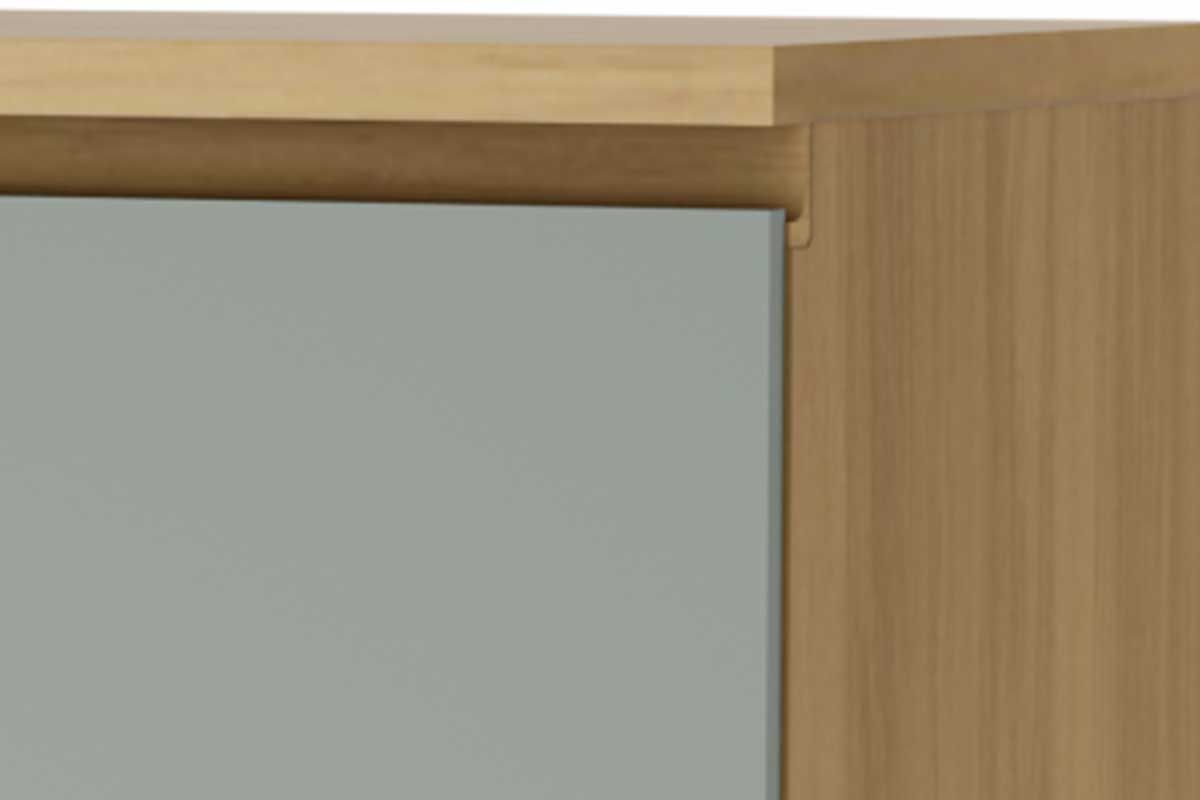 Balcão Cozinha Nesher Rainha c/1 Porta 1Gav 80cm