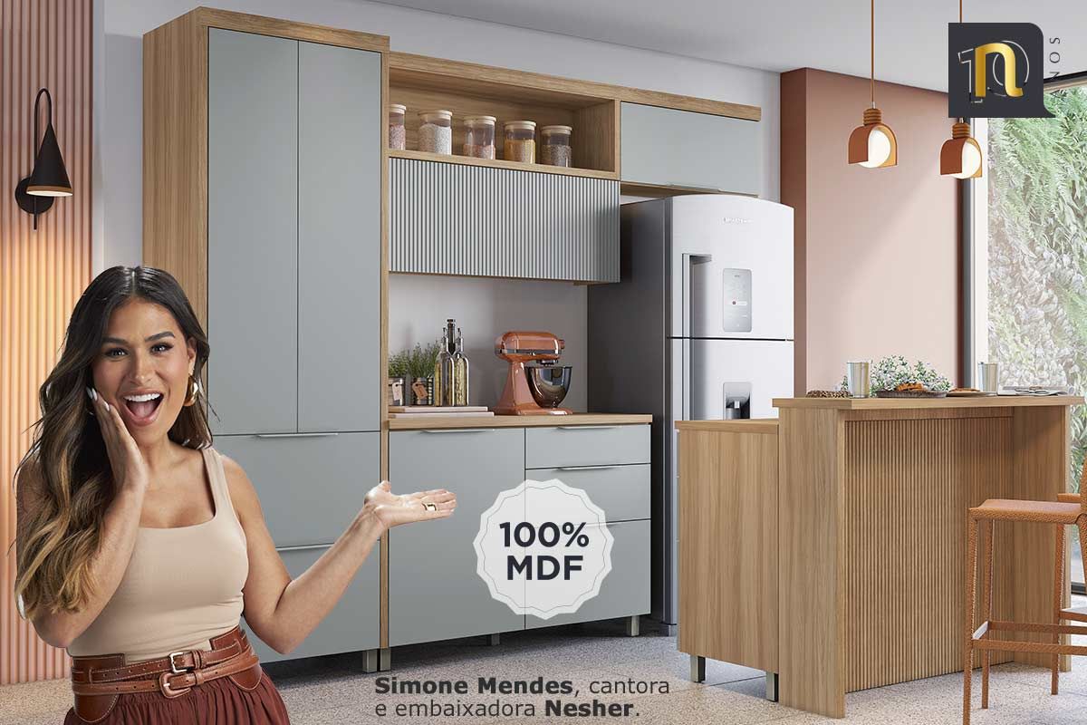 Cozinha Completa Nesher 5 Peças Marquesa C5P30