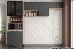 Cozinha Completa Demóbile 3 Peças Firenze CP07