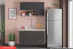 Cozinha Completa Demóbile 2 Peças Firenze CP11