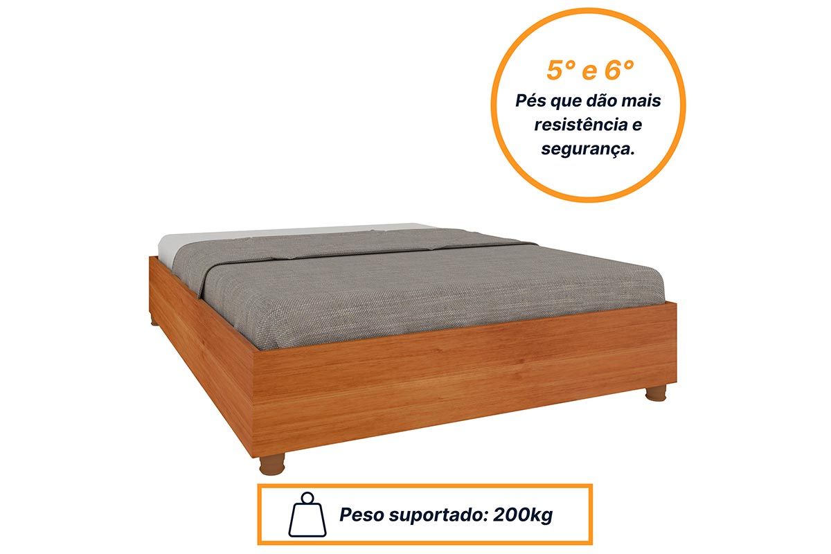 Cama de Casal Queen Mônaco Tcil Cama de Casal Queen Mônaco Tcil