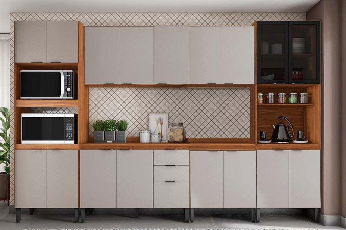 Cozinha Completa Demóbile 6 Peças Firenze FMT012