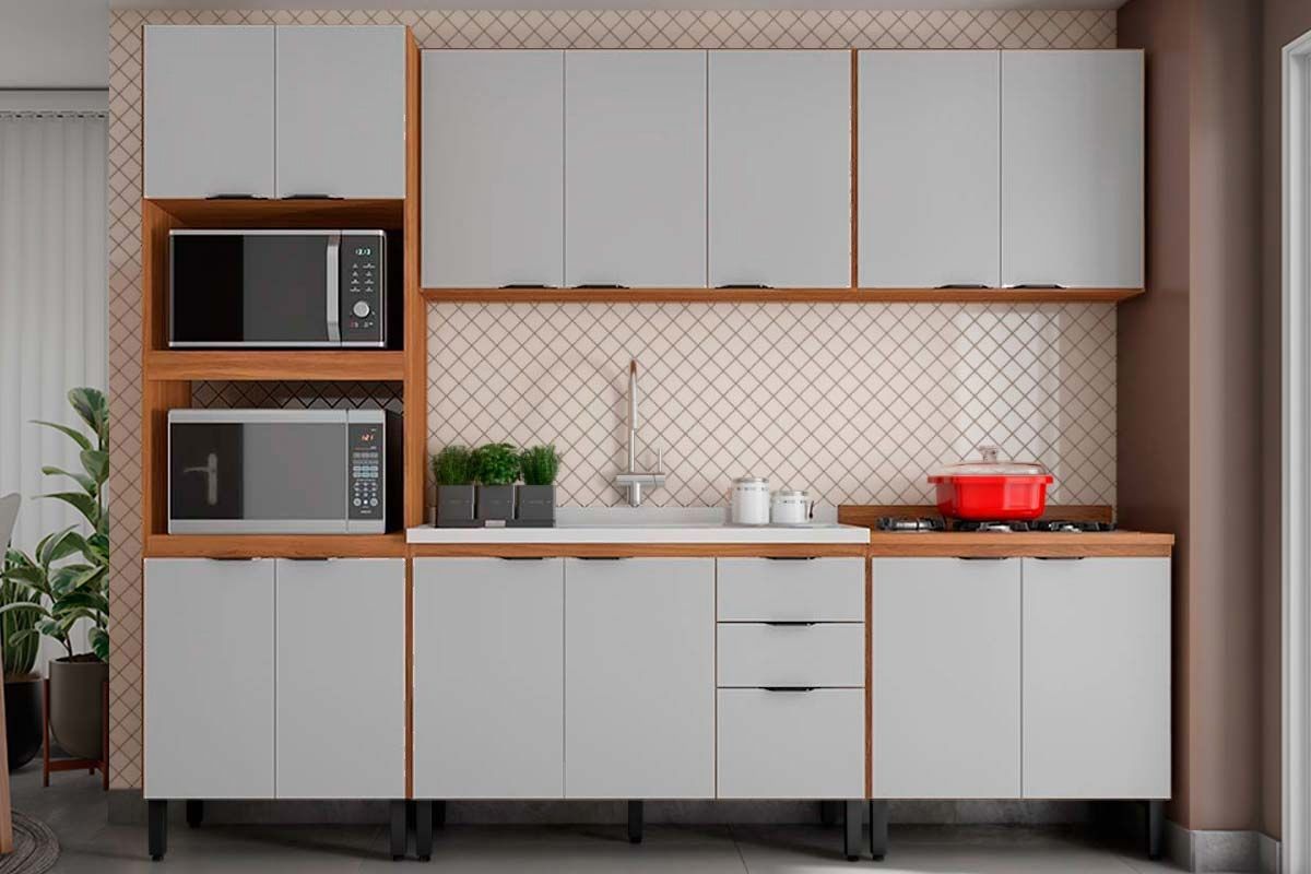 Cozinha Completa Demóbile 5 Peças Firenze FMT009
