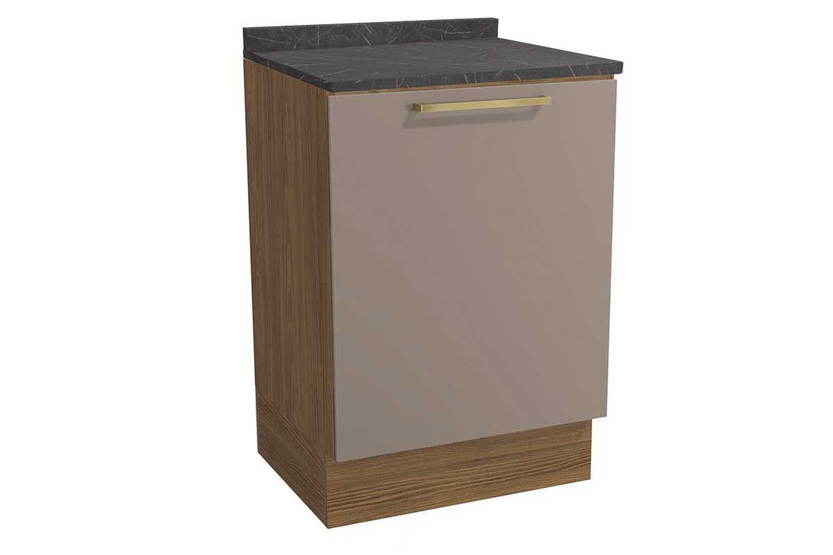 Balcão Cozinha Kappesberg c/Tampo Botanic M629 c/1 Porta 60cm