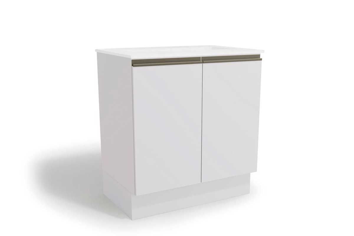 Balcão Cozinha Kappesberg p/ Cooktop c/Tampo Maxxi G744 c/2 Portas 80cm