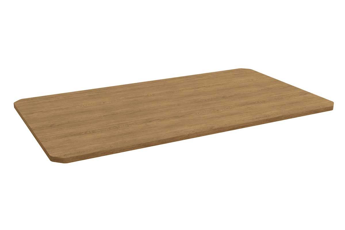 Sala Jantar Mesa Sena c/ Tampo de Madeira 1.60cm + 6 Cadeiras Amsterdã - Kappesberg