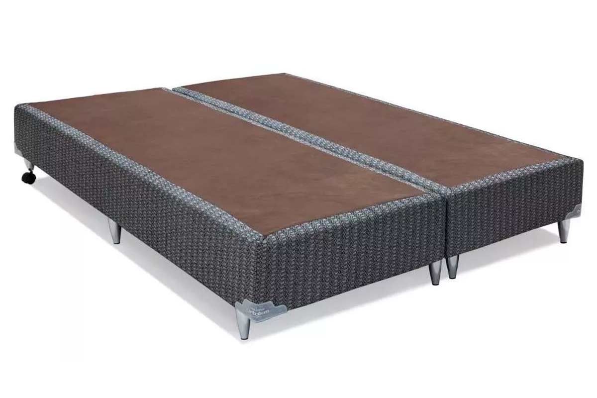 Cama Box Ortobom Orthotel Luxo GrayQueen - 158x198x23