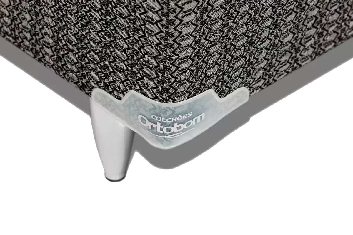 Cama Box Ortobom Orthotel Luxo Gray