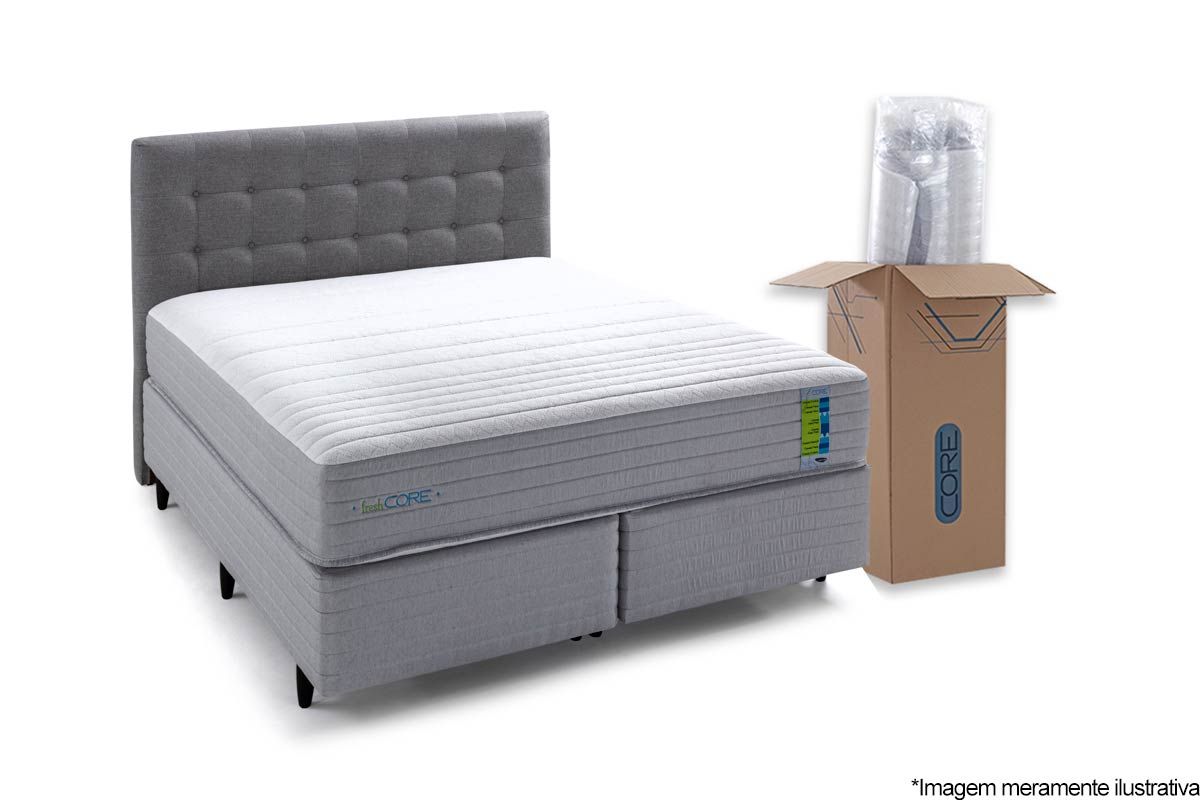 Colchão D45 Herval HR Visco Fresch Core Caixa