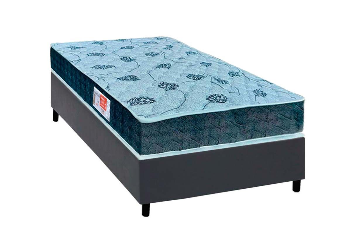 Cama Box CRC +Colchão D45 ComfortPedic Orthoflex