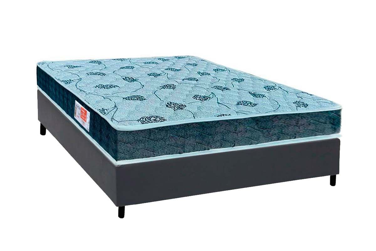 Cama Box CRC +Colchão D45 ComfortPedic Orthoflex