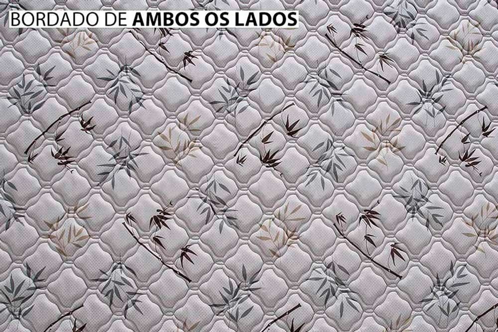 Cama Box Baú CRC +Colchão Espuma D28 St Louis Herval