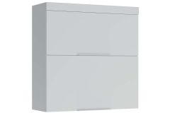 Armário Aéreo p/ Cozinha Marquesa c/ 2 Portas Basculante 80 cm - Nesher - Branca