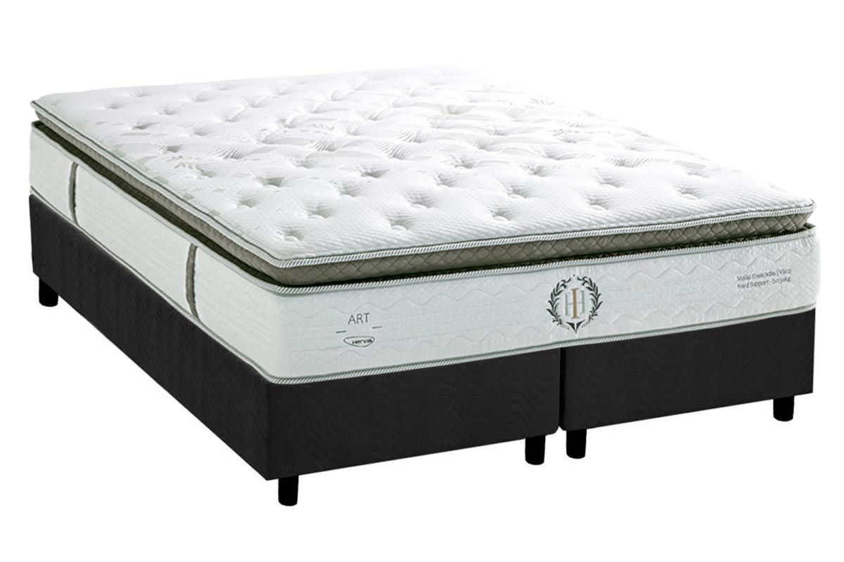 Cama Box CRC +Colchão Molas Imperatore C1655 Herval