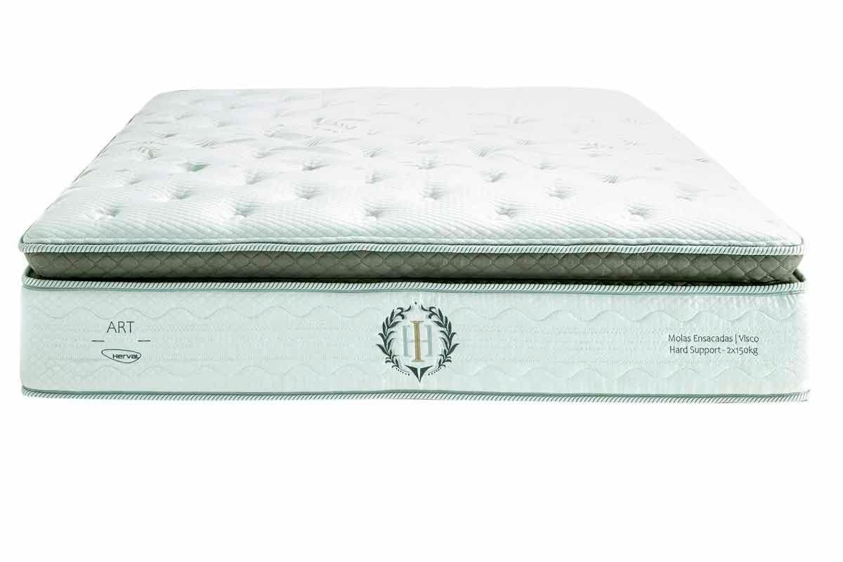 Cama Box Baú CRC +Colchão Molas Imperatore Herval